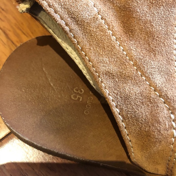 Miss Sixty size 35 cognac colour open toe - Picture 6 of 9